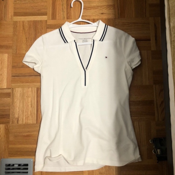 Extra small white Tommy polo new without tags - Picture 2 of 3